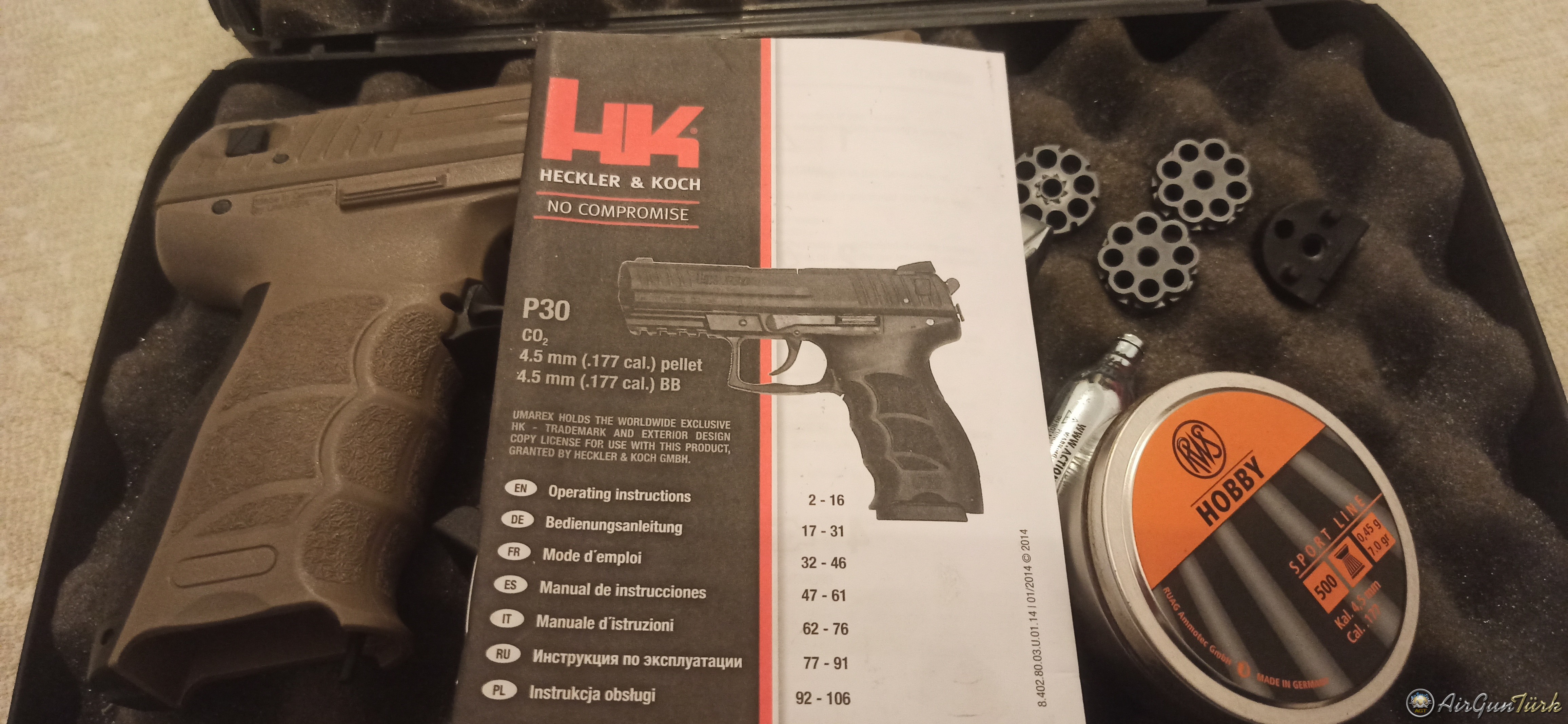 Umarex heckler koch P30 Co2 4.5mm